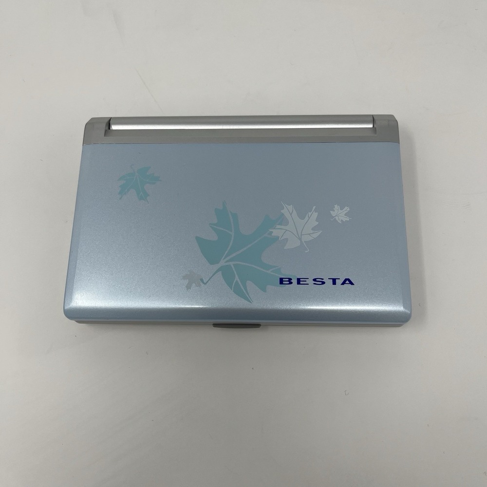 Besta CD-219 Blue Leaf Design Chinese English Electronic Dictionary Translator